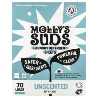моющее средство для стирки, без запаха, 35 шт. — Molly's Suds