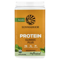 Protein Classic Plus, протеин на растительной основе, натуральный, 750 г (1,65 фунта) — Sunwarrior