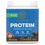 Warrior Blend, протеин, со вкусом шоколада, 375 г (13,2 унции) — Sunwarrior