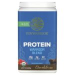 Warrior Blend Protein, с шоколадом, 750 г (1,65 фунта) — Sunwarrior