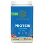 Warrior Blend Protein, смесь мокко, 750 г (1,65 фунта) — Sunwarrior