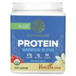 Warrior Blend Protein, ваниль, 375 г (13,2 унции) — Sunwarrior