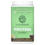 классический протеин, со вкусом шоколада, 750 г (1,65 фунта) — Sunwarrior