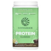 классический протеин, со вкусом шоколада, 750 г (1,65 фунта) — Sunwarrior