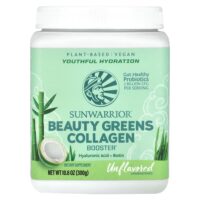 Beauty Greens Collagen Booster, без добавок, 300 г (10,6 унции) — Sunwarrior