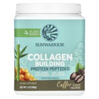 пептиды протеина для формирования коллагена, со вкусом кофе, 500 г (1,1 фунта) — Sunwarrior