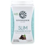 Shape, Slim Collagen Boost, шоколад, 750 г (1,65 фунта) — Sunwarrior