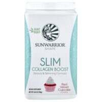Shape, Slim Collagen Boost, кекс с красным бархатом, 750 г (1,65 фунта) — Sunwarrior