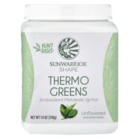 Shape, Thermo Greens™, без добавок, 210 г (7,4 унции) — Sunwarrior