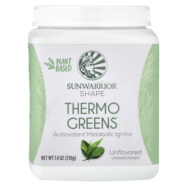 suw92029_v_32.jpg Shape, Thermo Greens™, без добавок, 210 г (7,4 унции) — Sunwarrior