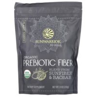 органическая пребиотическая клетчатка, 210 г (7,4 унции) — Sunwarrior