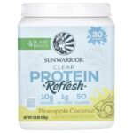 Clear Protein Refresh, ананас и кокос, 420 г (14,8 унции) — Sunwarrior