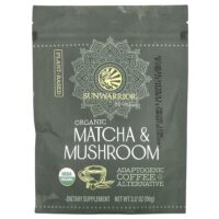 Органический матча и грибы, 90 г (3,17 унции) — Sunwarrior