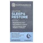 Nighttime Sleep & Restore, 60 веганских капсул — Sunwarrior