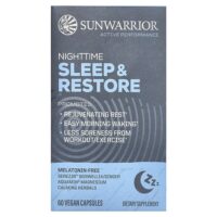 Nighttime Sleep & Restore, 60 веганских капсул — Sunwarrior