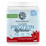 Clear Protein Refresher, арбуз, 420 г (14,8 унции) — Sunwarrior
