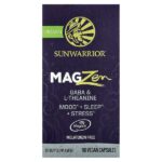 MagZen, ГАМК и L-теанин, 90 веганских капсул — Sunwarrior