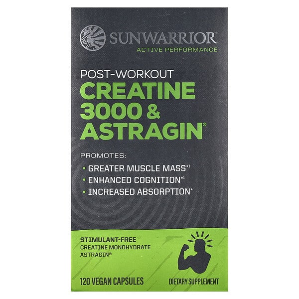 suw92180_v_20.jpg Creatine 3000 и Astragin® для приема после тренировки, 120 веганских капсул — Sunwarrior