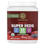 органические суперкрасные фрукты, с ягодным вкусом, 252 г (8,8 унции) — Sunwarrior