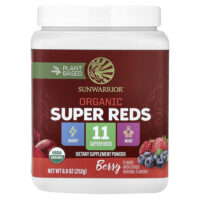 органические суперкрасные фрукты, с ягодным вкусом, 252 г (8,8 унции) — Sunwarrior