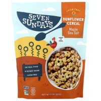 Подсолнечные хлопья, кленовая морская соль, 227 г (8 унций) — Seven Sundays