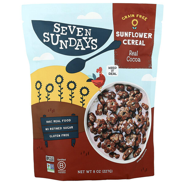 svs00375_v_3.jpg Подсолнечные хлопья, настоящее какао, 227 г (8 унций) — Seven Sundays