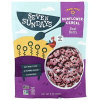 Подсолнечные хлопья, настоящие ягоды, 227 г (8 унций) — Seven Sundays