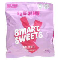 Red Twists, ягодный пунш, 50 г (1,8 унции) — SmartSweets
