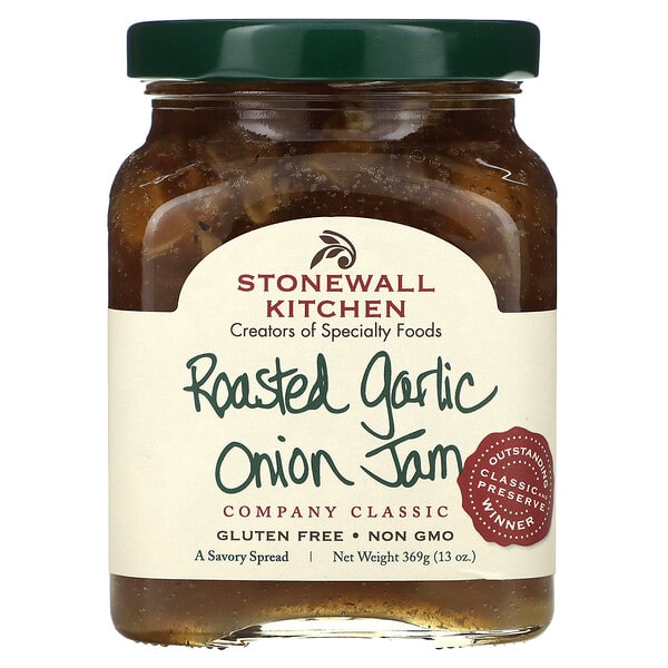 swk00010_v_8.jpg джем из жареного чеснока и лука, 369 г (13 унций) — Stonewall Kitchen