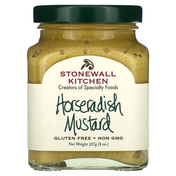 swk00013_v_8.jpg горчица с хреном, 227 г (8 унций) — Stonewall Kitchen