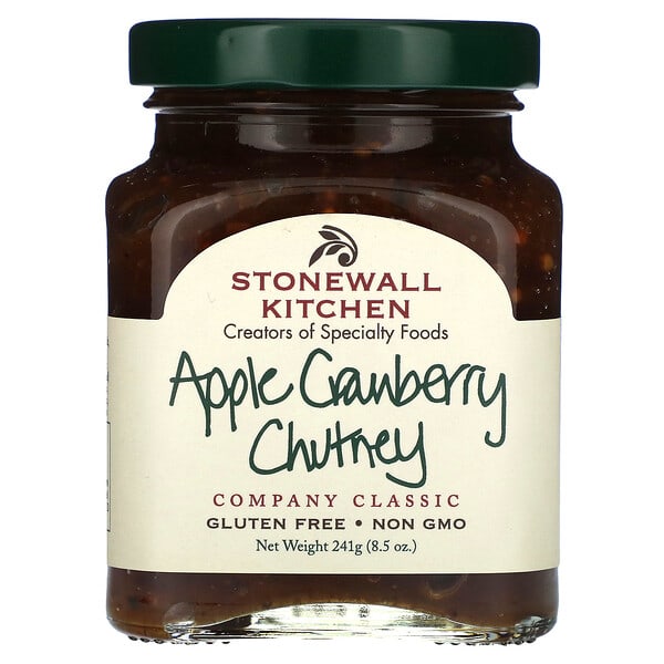 swk00234_v_8.jpg яблочное чатни и клюква, 241 г (8,5 унции) — Stonewall Kitchen