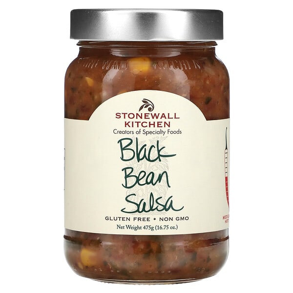 swk02303_v_8.jpg сальса из черной фасоли, средней остроты, 475 г (16,75 унции) — Stonewall Kitchen