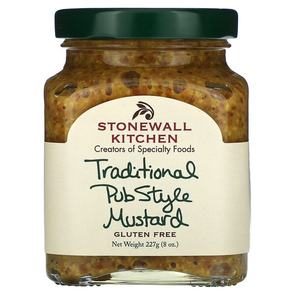 swk02786_v_8.jpg традиционная горчица для пабов, 227 г (8 унций) — Stonewall Kitchen