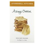 Down East Crackers, крекеры, сыр азиаго, 142 г (5 унций) — Stonewall Kitchen