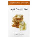 Down East Crackers, выдержанное пиво с чеддером, 125 г (4,4 унции) — Stonewall Kitchen