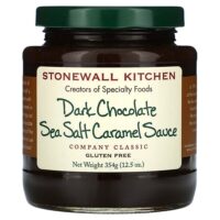 темный шоколад, карамельный соус с морской солью, 354 г (12,5 унции) — Stonewall Kitchen