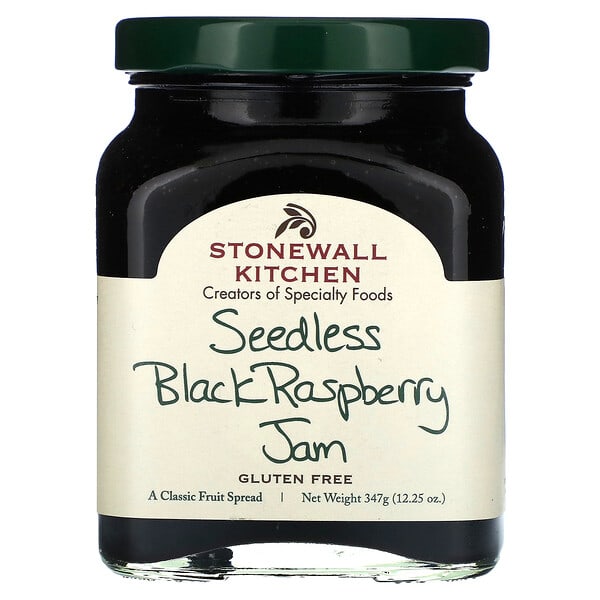 swk31135_v_8.jpg джем из черной малины без косточек, 347 г (12,25 унции) — Stonewall Kitchen