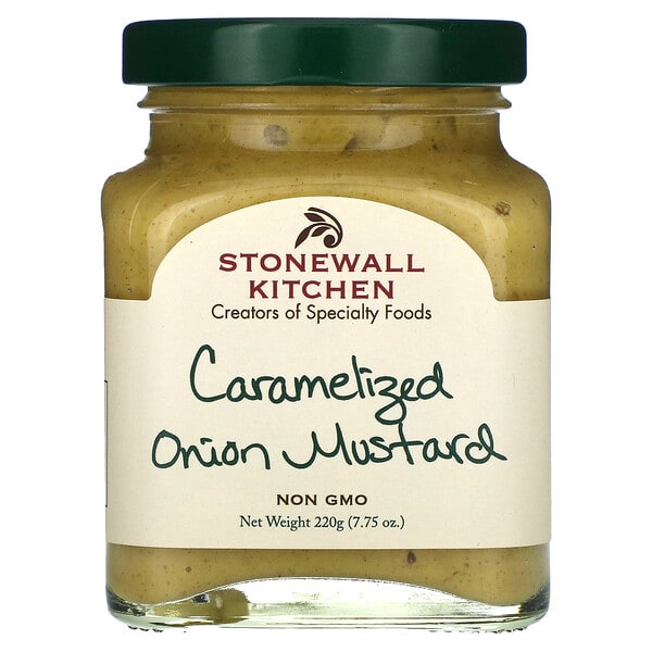 swk31141_v_8.jpg карамелизированная луковая и горчица, 220 г (7,75 унции) — Stonewall Kitchen