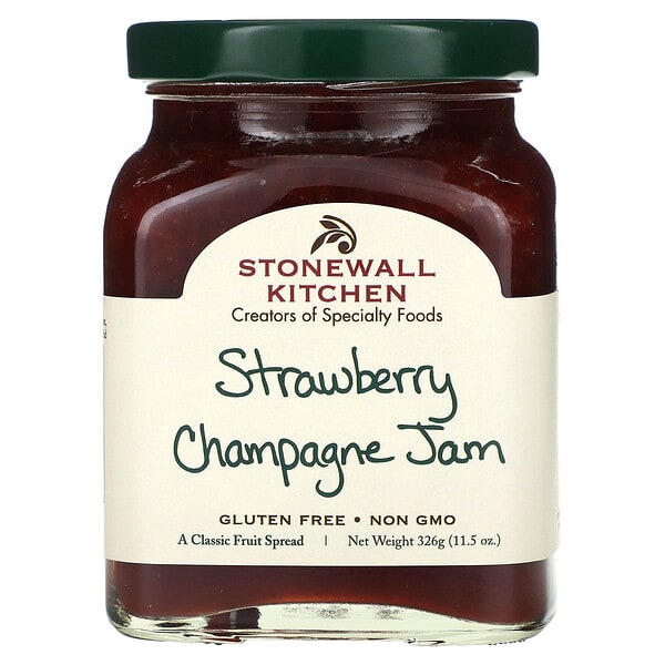 swk31523_v_8.jpg клубничный джем из шампанского, 326 г (11,5 унции) — Stonewall Kitchen