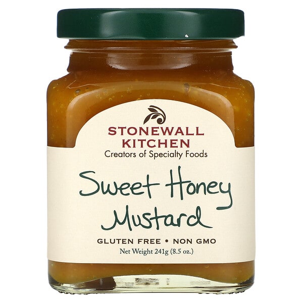 swk31750_v_8.jpg сладкая горчица с медом, 241 г (8,5 унции) — Stonewall Kitchen