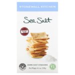 Down East Crackers, без глютена, морская соль, 125 г (4,4 унции) — Stonewall Kitchen