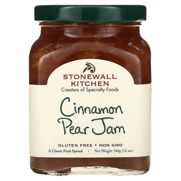 swk33497_v_8.jpg джем из груши и корицы, 340 г (12 унций) — Stonewall Kitchen