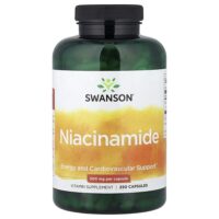 никотинамид, 500 мг, 250 капсул — Swanson