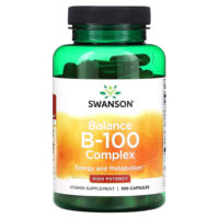 Balance B-100 Complex, высокая эффективность, 100 капсул — Swanson