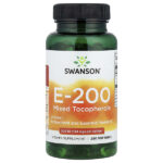E-200 смешанные токоферолы, 134 мг (200 МЕ), 250 мягких таблеток — Swanson