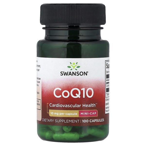 swv01857_v_24.jpg CoQ10, 10 мг, 100 капсул — Swanson