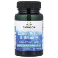 Эфиры лютеина и черника, 120 капсул — Swanson