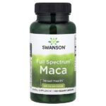 Мака Full Spectrum®, 500 мг, 100 веганских капсул — Swanson
