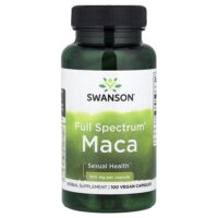 Мака Full Spectrum®, 500 мг, 100 веганских капсул — Swanson