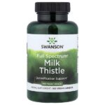 Full Spectrum®, расторопша, 500 мг, 100 веганских капсул — Swanson